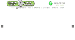 Desktop Screenshot of greencitypestcontrol.com